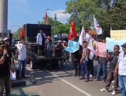 “GASAK” Gelar Aksi Terkait Dana Hibah Pilkada 2024 Di KPU Minta Kepastian Hukum