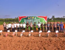 Penanaman Jagung Serentak Kwartal 3, Polda Lampung Siap Mendukung Program Ketahanan Pangan Pemerintah