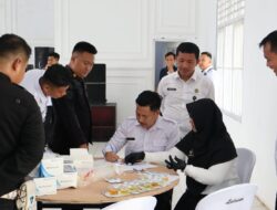 Tes Urin Pegawai Lapas Kotabumi, Ditinjau Langsung oleh Kakanwil Ditjen PAS Lampung