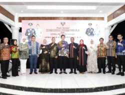 Serah Terima Jabatan Komandan Kodim (Dandim) 0421/Lampung Selatan Resmi Dilaksanakan di Aula Sebuku, Rumah Dinas Bupati Lampung Selatan