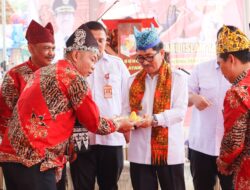 BUPATI LAMPUNG UTARA HADIRI PAGELARAN SENI BUDAYA BANYUWANGI BERSAMA IKAWANGI ABUNG SELATAN