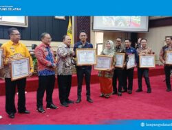 Pemerintah Kabupaten (Pemkab) Lampung Selatan Kembali Mengukir Prestasi Membanggakan di Bidang Pelayanan Publik