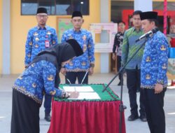 Lantik 14 Kapus dan Kasubag Tu, Parosil Mabsus Tegaskan Pelayanan Harus Siap 24 Jam‎‎