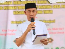 Wakil Bupati Lampung Utara Hadiri Pengajian Akbar Tahun Baru Islam dan Rutinan Triwulan NU di Abung Timur