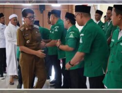 Bupati Lampung Utara Hadiri Pelantikan Pengurus GP Ansor Periode 2025–2029