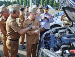 Sekdaprov Marindo Kurniawan: Apel Kendaraan Dinas Wujud Tertib Administrasi dan Good Governance