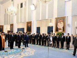 Presiden Prabowo Lantik Sejumlah Kepala dan Wakil Kepala Badan, serta Dubes LBBP RI