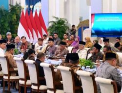 Presiden Prabowo Gelar Silaturahmi dengan Tokoh Lintas Agama, Pimpinan Parpol, dan Serikat Buruh di Istana Negara
