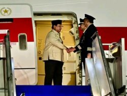 Presiden Prabowo Tiba di Tanah Air Usai Lawatan Singkat ke RRT