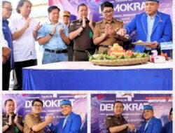 BUPATI LAMPUNG UTARA HADIRI PERINGATAN HUT KE-24 PARTAI DEMOKRAT