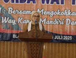 Bupati Way Kanan Buka Silaturahmi Kerja Daerah ICMI Way Kanan