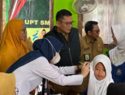 Sekda Machiavelli Pastikan Layanan Kesehatan Gratis Di Sekolah Berjalan Optimal