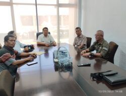 Forum Wartawan Parlemen Agam Audensi Sekdakab Agam, Dr.M.Lutfie AR
