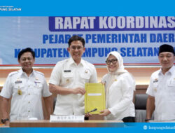 Bupati Lampung Selatan, Menunjuk   Intji Indriati, Sebagai Pelaksana tugas (Plt) Kepala Dinas Pariwisata