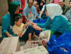 Wulan Mirza Kunjungi Bocah Penderita Gizi Buruk di Natar: “Kita Dampingi Sampai Sembuh