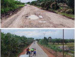 Jalan Brabasan–Wiralaga di Mesuji Rampung Dikerjakan, Warga Kini Mudah Angkut Hasil Panen