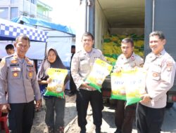Polres Way Kanan Gelar GPM di Pasar Baradatu