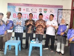 PMI Hadir Menebar Kebaikan: 500 Paket Sembako Dibagikan Untuk Warga Way Kanan
