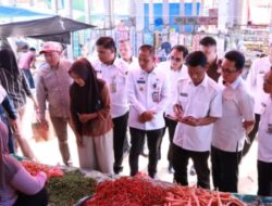 Cegah Inflasi, Pemkab Way Kanan Laksanakan Sidak dan Operasi Pasar Murah Beras SPHP