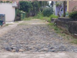 Warga Desa Bumi Raya Minta Pemkab Segera Lakukan Peningkatan Jalan Lingkungan