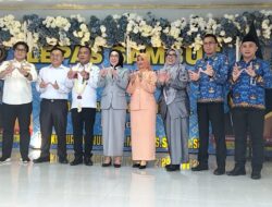 Pisah Sambut Kepala Lapas Kelas ll B Way Kanan dari Jumadi ke Rizki Burhanudin Berlangsung Hikmat