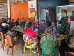 Polsek Entikong Menggelar Kegiatan Curhat Bersama Masyarakat Untuk Tingkatkan Kamtibmas