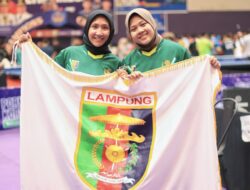 Ganda Putri Lampung Cabor Tenis Meja Tembus Final dan Raih Medali Perak di Pornas Korpri 2025