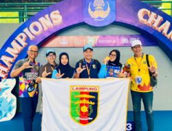 Sinergi Atlet, Pelatih, dan Ofisial Bawa Lampung Tembus 8 Besar Pornas Korpri Palembang
