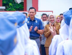 Tinjau SRMA 32 Lampung Selatan, Menko AHY dan Wagub Jihan Pastikan Fasilitas Pendidikan Siap