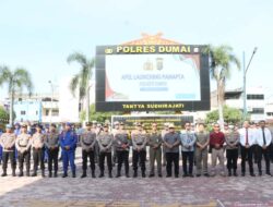 Polres Dumai Gelar Apel Launching Pamapta Serentak Seluruh Jajaran Polda Riau 