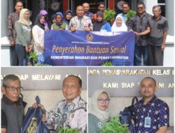 LAPAS BENGKALIS SALURKAN BANTUAN SOSIAL UNTUK KELUARGA WARGA BINAAN DALAM RANGKA MENDUKUNG PROGRAM MENTERI IMIGRASI DAN PEMASYARAKATAN