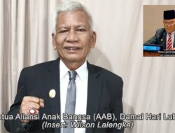 Tidak Hanya Indonesia, Suara Wilson Mewakili Masyarakat Dunia