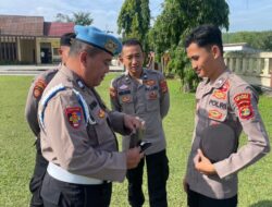 Kasi Propam Polres Way Kanan Laksanakan Mitigasi dan Gaktiblin di Polres Way Kanan