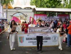 Marching Band Gita Praja Saburai Pemprov Lampung Raih Juara Umum Kejurnas Marching Band Piala Kemenpora RI 2025