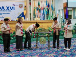 Gubernur Mirza Buka Musda XVI Pramuka Lampung, Jihan Nurlela Terpilih Jadi Ketua Kwarda 2025–2030