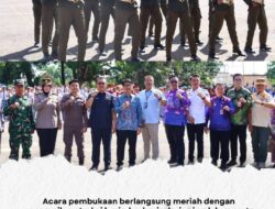 Hamartoni Ahadis Buka Lomba Ketangkasan Baris Berbaris dasar dan Lomba Ketangkasan Baris Variasi variasi