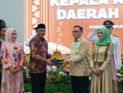 Pisah Sambut Kapolda Lampung, Gubernur Mirza: Irjen Helmy Santika Sosok Inovatif dan Penjaga Kamtibmas yang Solid