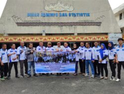 ‎GUBERNUR LAMPUNG DIWAKILI KEPALA DINAS KOMIMFO PROVINSI LAMPUNG GANJAR JATIONO MELEPAS DELEGASI DPD dan DPC PPWI LAMPUNG