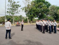 Wujudkan Kamseltibcar Lantas, Satlantas Polres Way Kanan Beri Pelatihan Personel Dishub