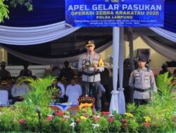 Operasi Zebra Krakatau 2025 Resmi Dimulai, Polda Lampung Tertibkan Pengendara Dengan Pendekatan Edukatif Dan Humanis