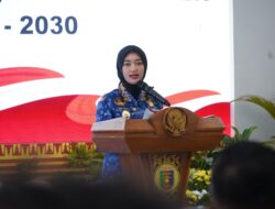 Pelantikan Pengurus PMI Lampung, Wagub Jihan Serukan Aksi Nyata dan Ketulusan Melayani