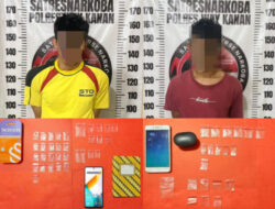 Dalam Sehari Satresnarkoba Polres Way Kanan Bekuk 2 TSK Diduga Edarkan Sabu dan Amankan 5,93 Gram Sabu di Mekar Asri