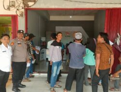 Dukung Progam Pemerintah, Polisi Gelar Pengamanan Penyaluran BLT Kesra di Kantor Pos Pakuan Ratu
