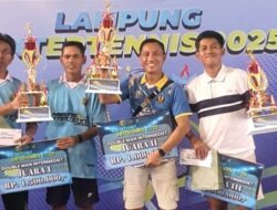 Way Kanan Raih Juara II Di Lampung Entertennis 2025