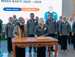 Purnama Wulan Sari Mirza Resmi Pimpin Gimnastik Lampung, Targetkan Peningkatan Prestasi