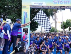 Gubernur Mirza Lepas Ribuan Peserta Smanda Fun Run 2025, Peringati HUT ke-60 Smanda