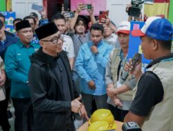 Gubernur Lampung Tinjau Pasar Way Batu dan RSUD KH. M. Thohir di Pesisir Barat