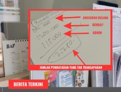 Konsumen Keluhkan Pelayanan BAF Kayuagung, Rincian Angsuran Tidak Jelas?