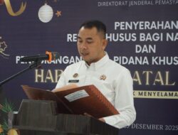65 Warga Binaan Rutan Dumai Terima Remisi Khusus Natal Tahun 2025