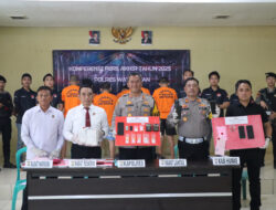 Polres Way Kanan Rilis Akhir Tahun 2025: Kejahatan Narkoba Meningkat 25,42 Persen, Untuk Kriminalitas dan Laka Lantas Turun